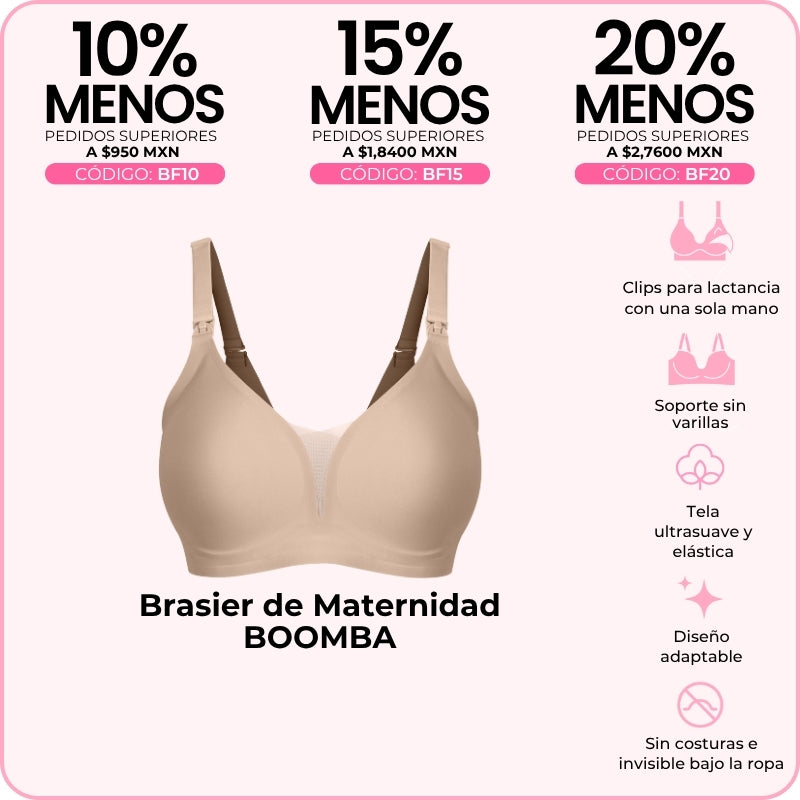 Brasier de Maternidad BOOMBA