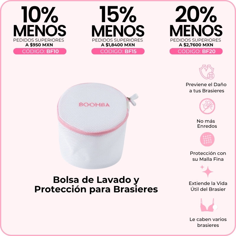 Bolsa de Lavado y Protección para Brasieres