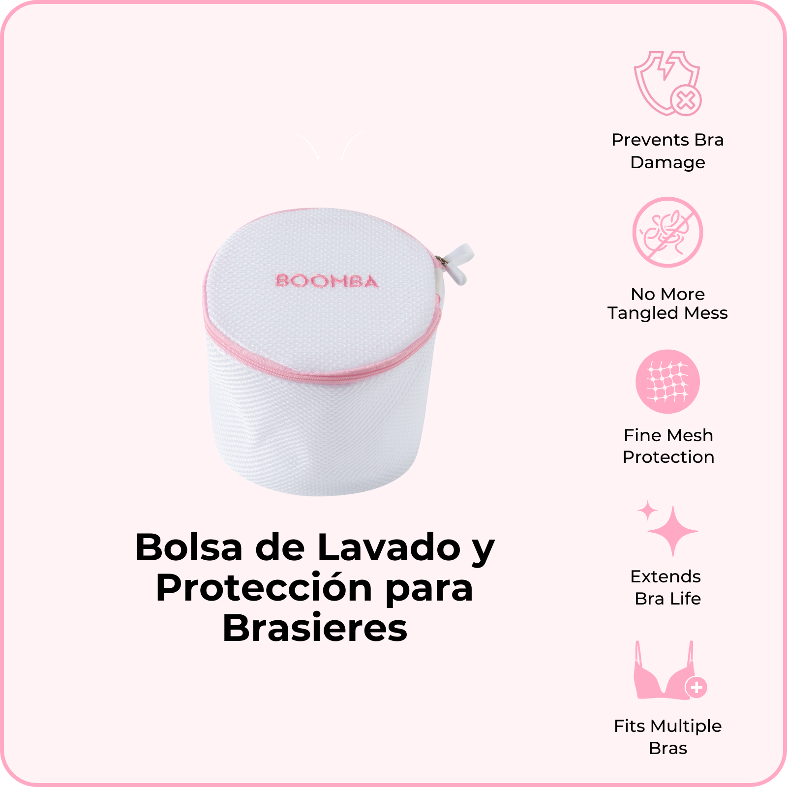 Bolsa de Lavado y Protección para Brasieres (Pídelo ya, se envía el 24 de febrero)