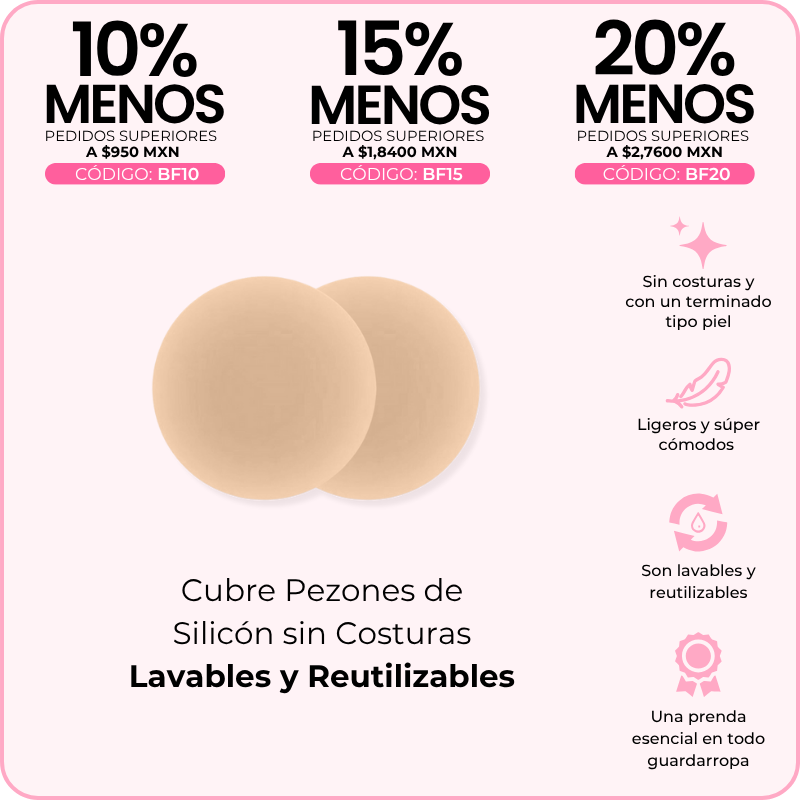 Cubre Pezones Mágicos