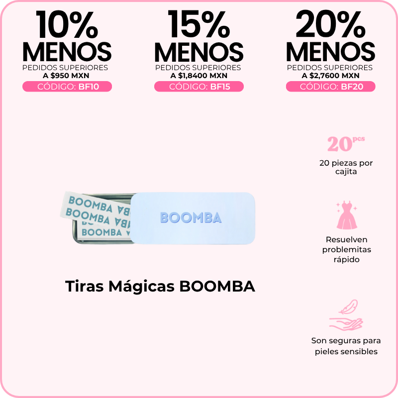 Tiras Mágicas BOOMBA