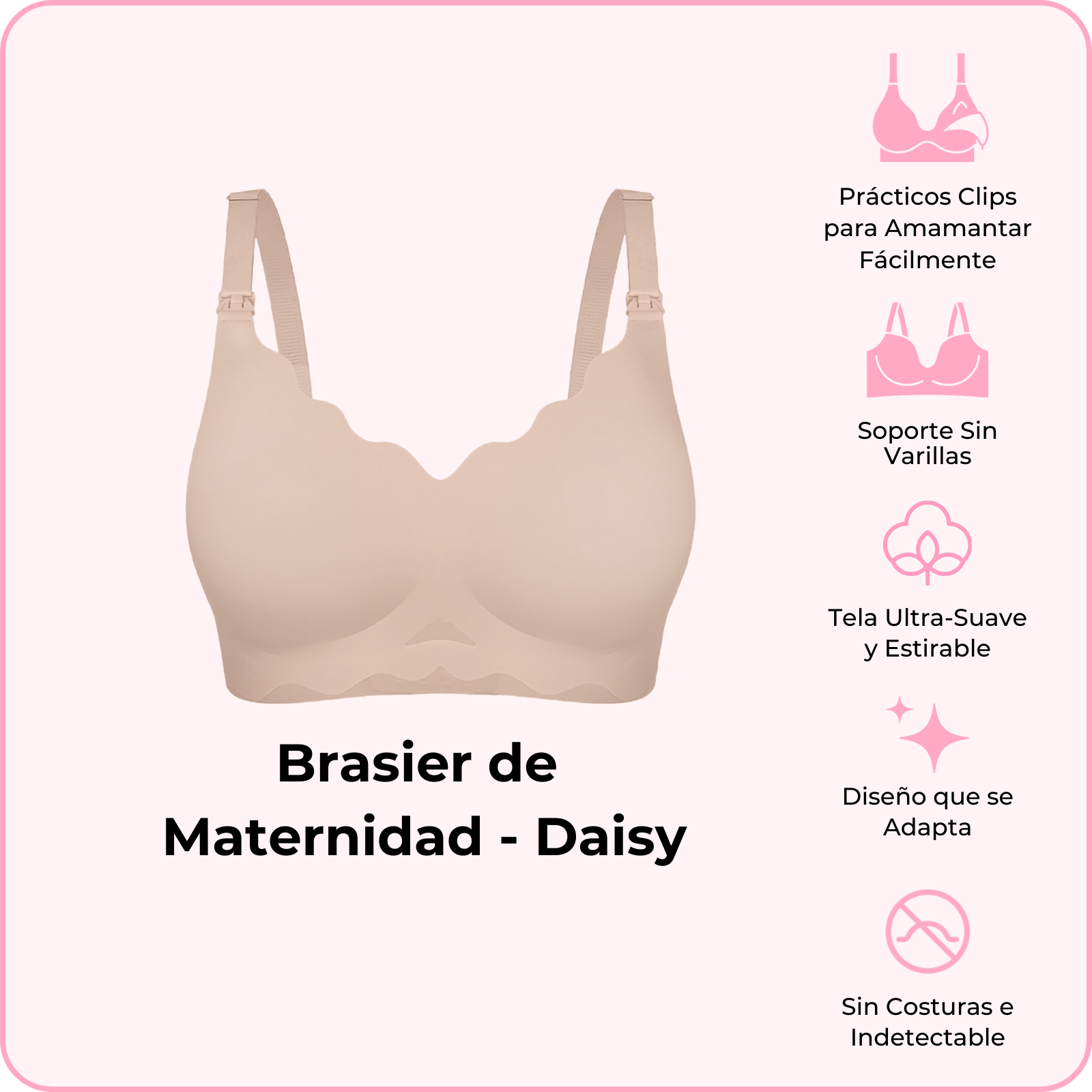 Brasier de Maternidad - Daisy (Pídelo ya, se envía el 24 de febrero)