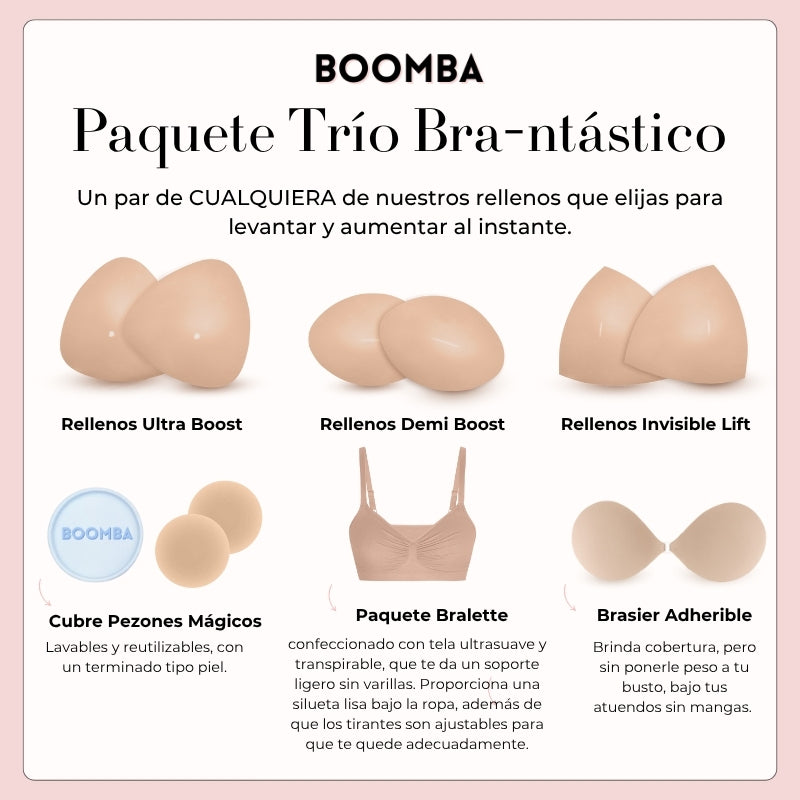 Paquete Trío Bra-ntástico (Pídelo ya, se envía el 24 de febrero)