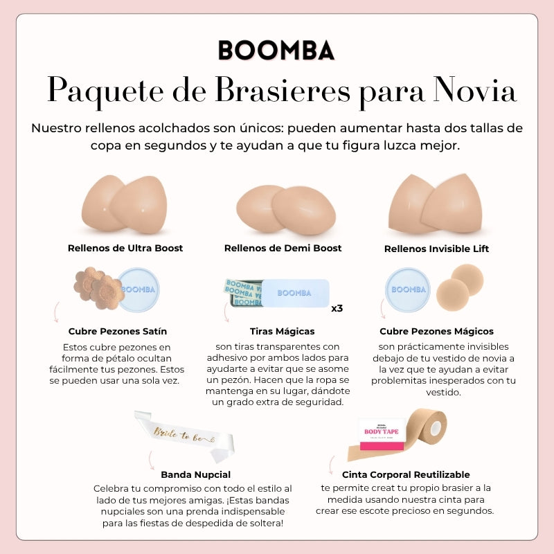 Paquete de Brasieres para Novia