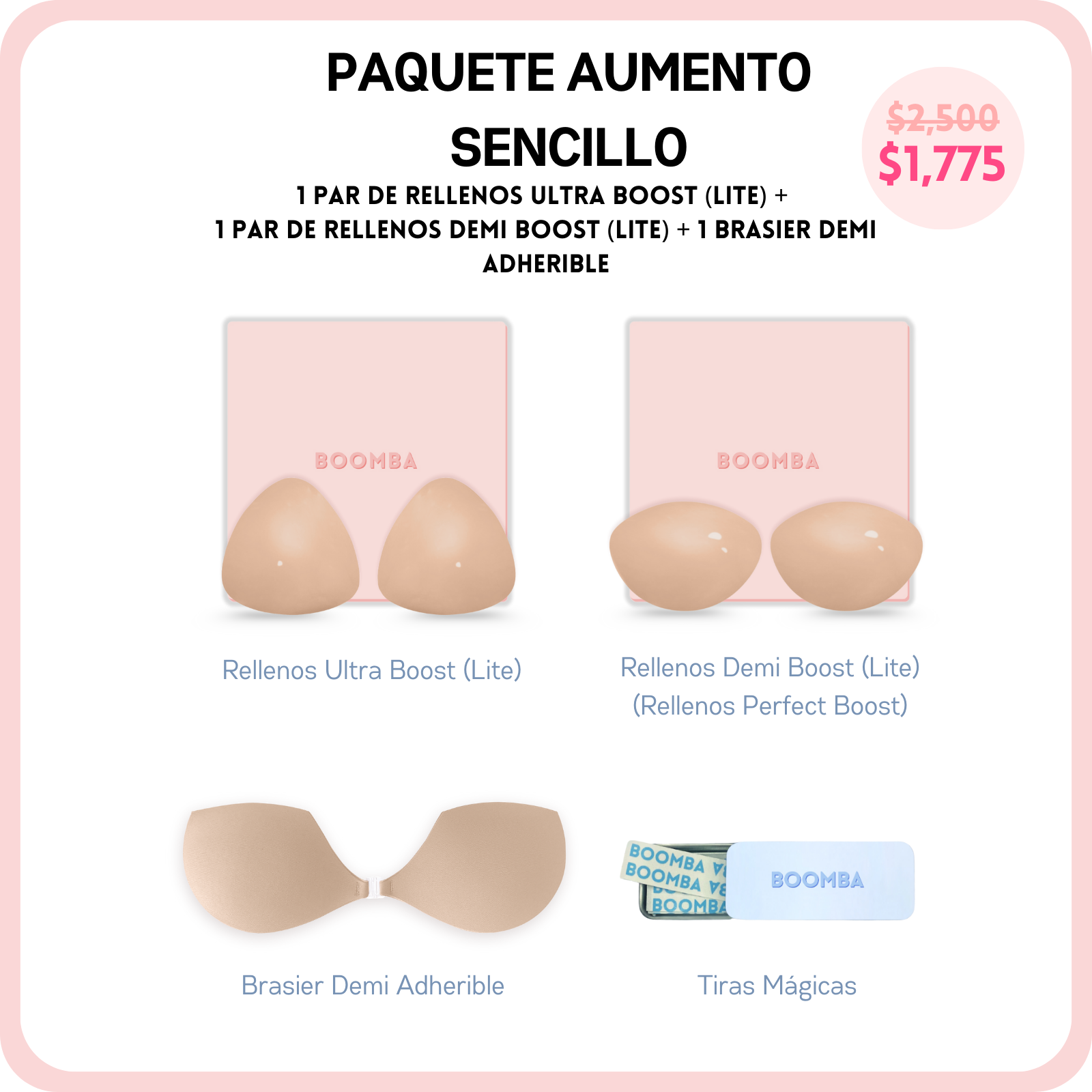 Paquete Aumento Sencillo (Pídelo ya, se envía el 24 de febrero)