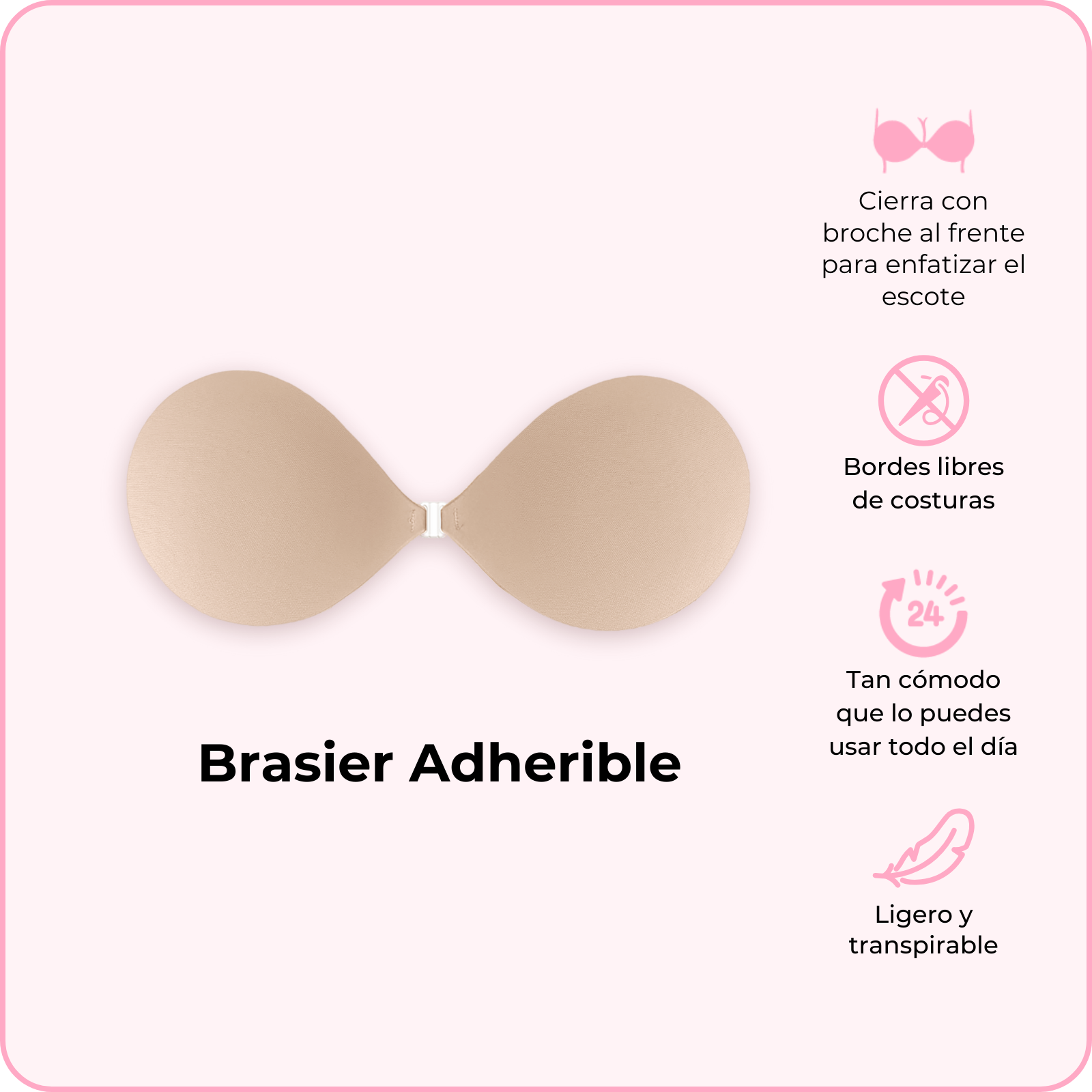 Brasier Adherible BOOMBA (Pídelo ya, se envía el 24 de febrero)