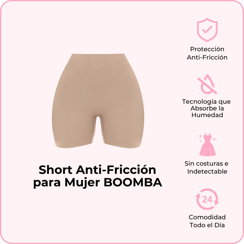 Short Anti-Fricción BOOMBA