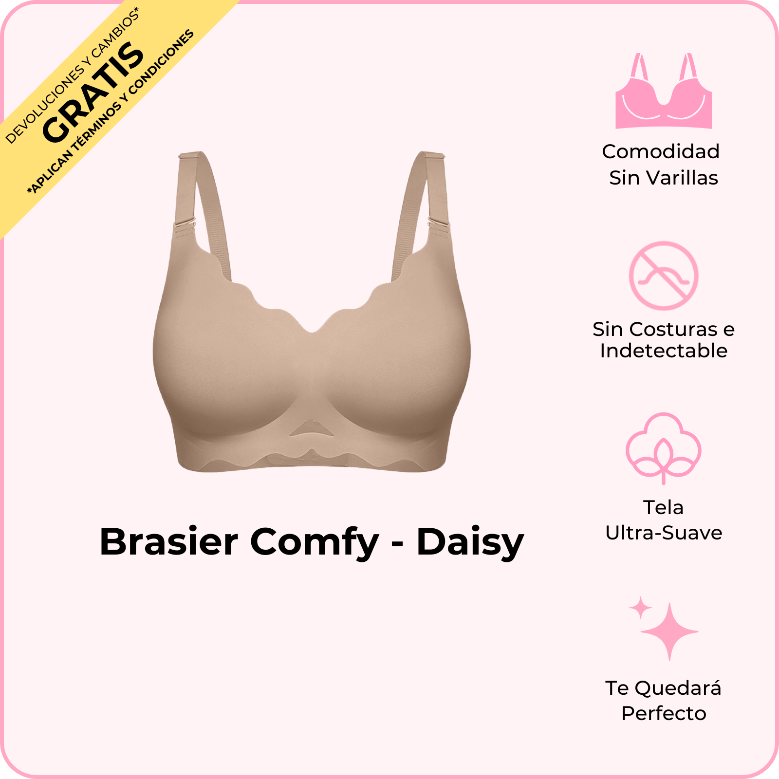 Brasier Comfy - Daisy