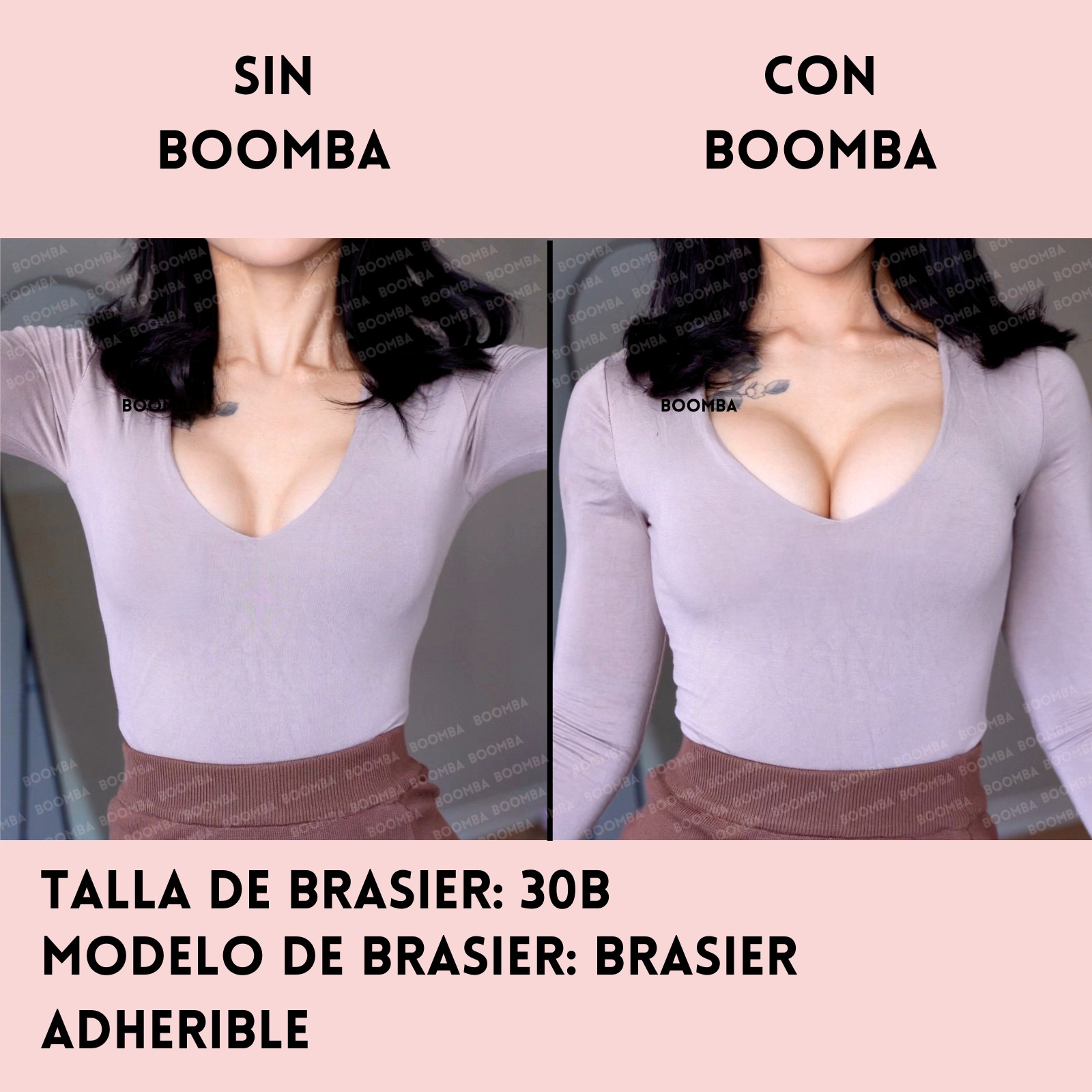 Brasier Adherible BOOMBA