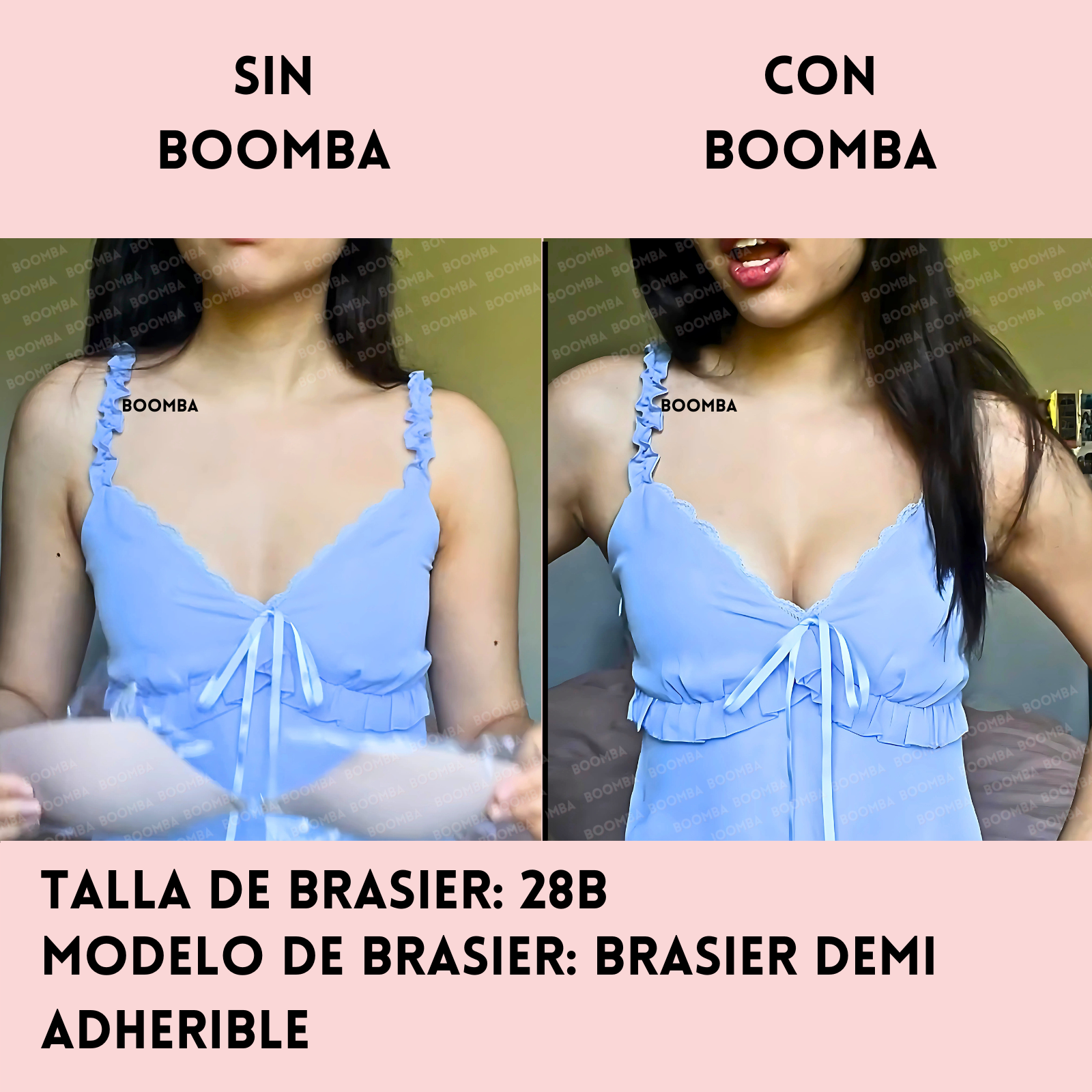 Brasier Demi Adherible BOOMBA