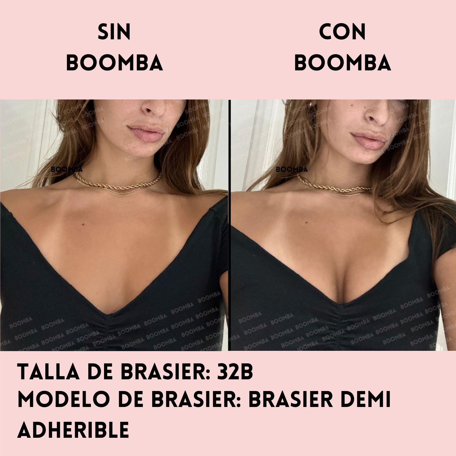 Brasier Demi Adherible BOOMBA