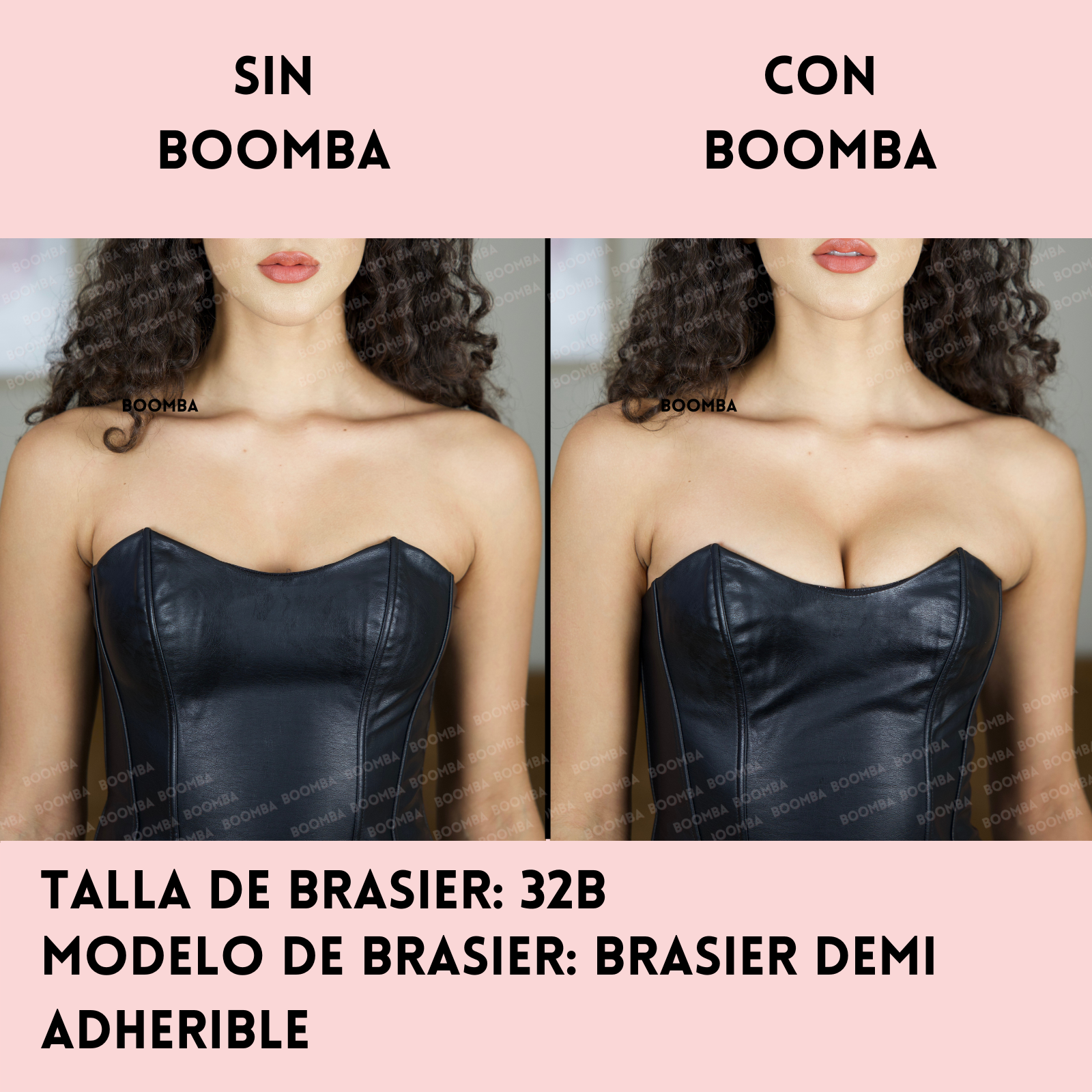 Brasier Demi Adherible BOOMBA