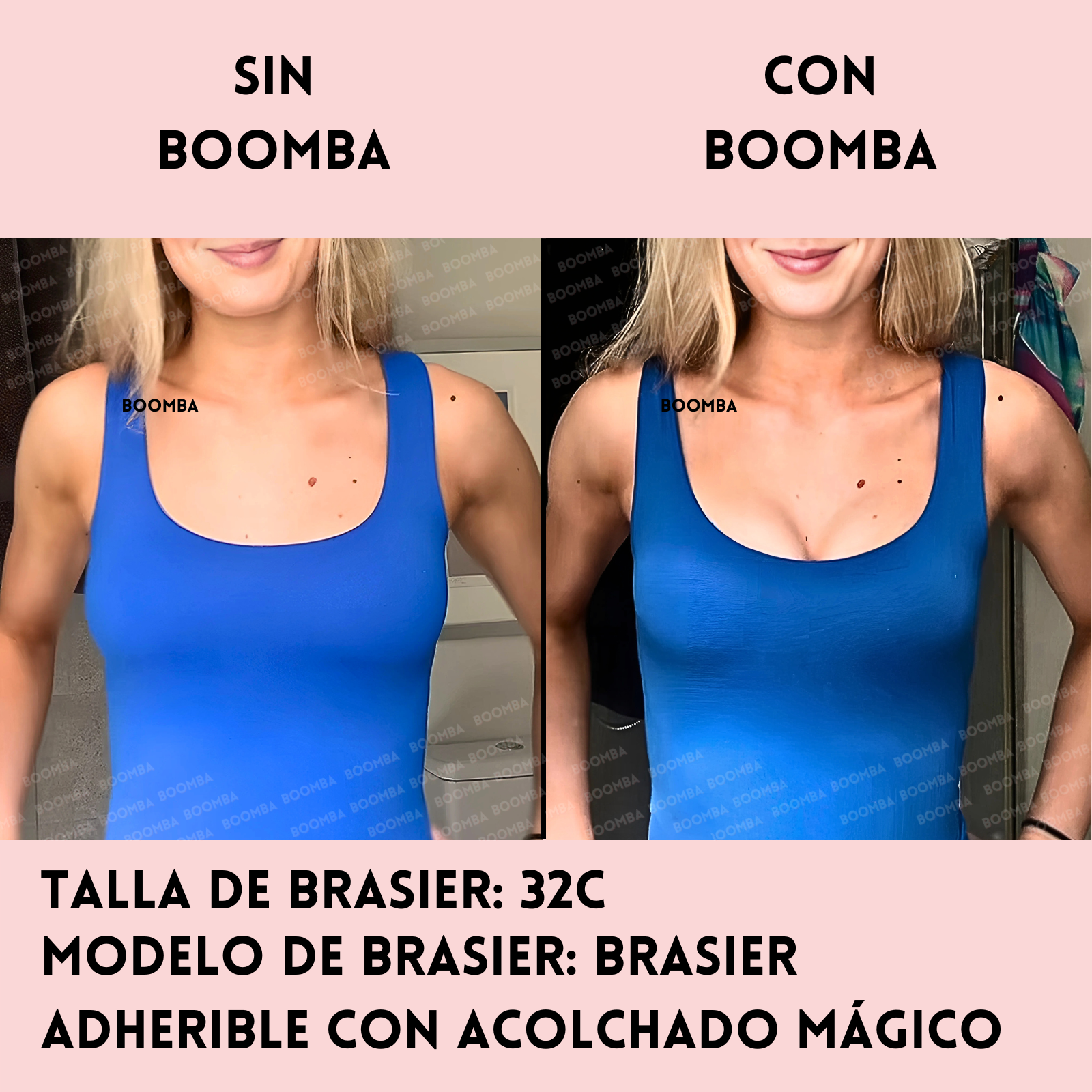 Brasier Adherible con Acolchado Mágico