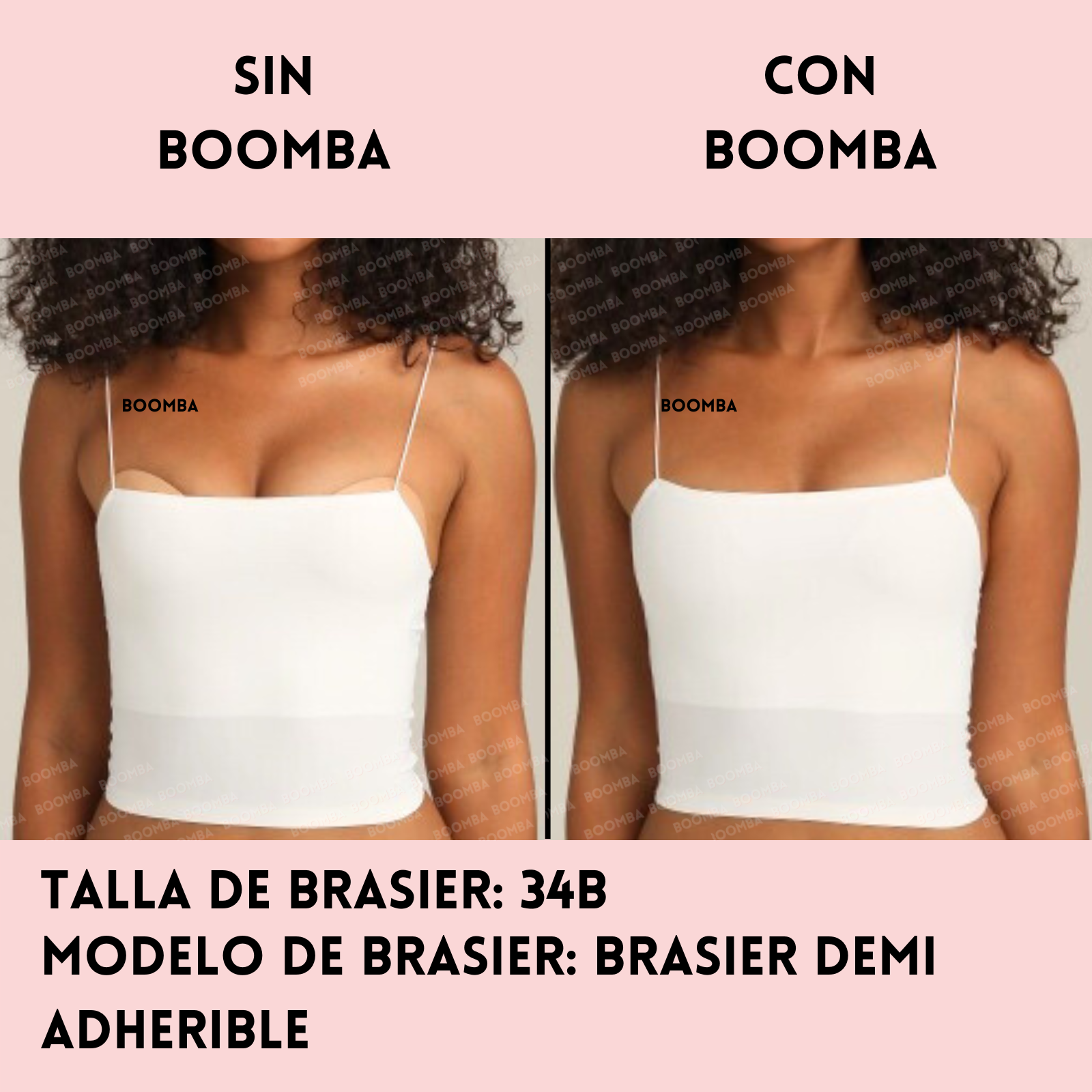 Brasier Demi Adherible BOOMBA