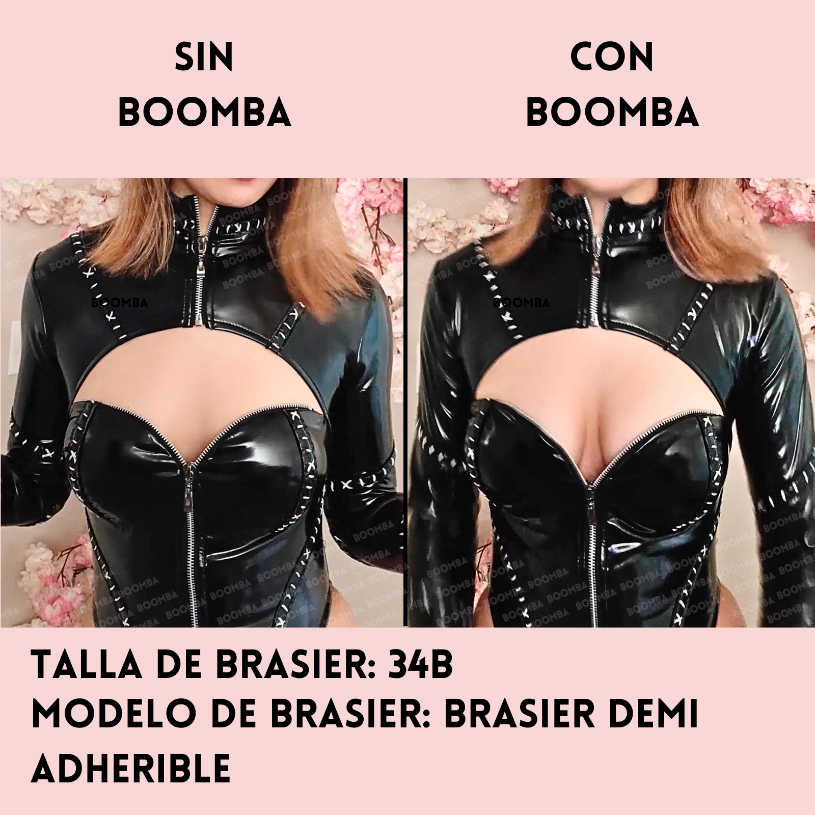 Brasier Demi Adherible BOOMBA