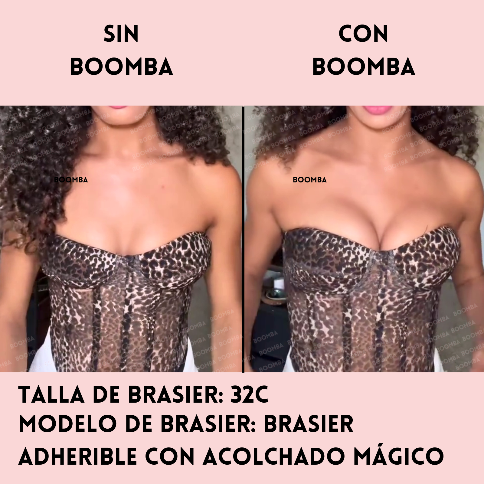 Brasier Adherible con Acolchado Mágico