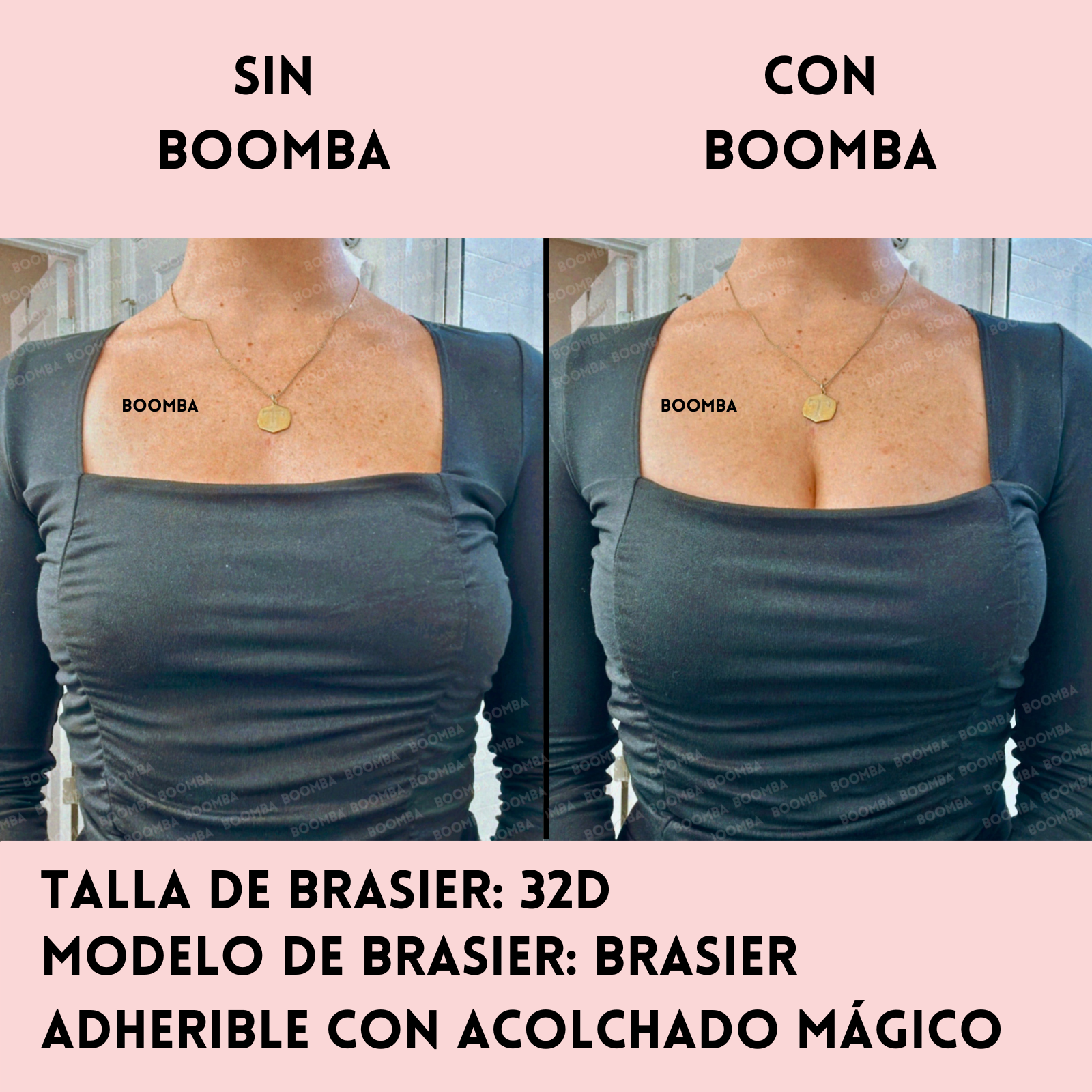 Brasier Adherible con Acolchado Mágico