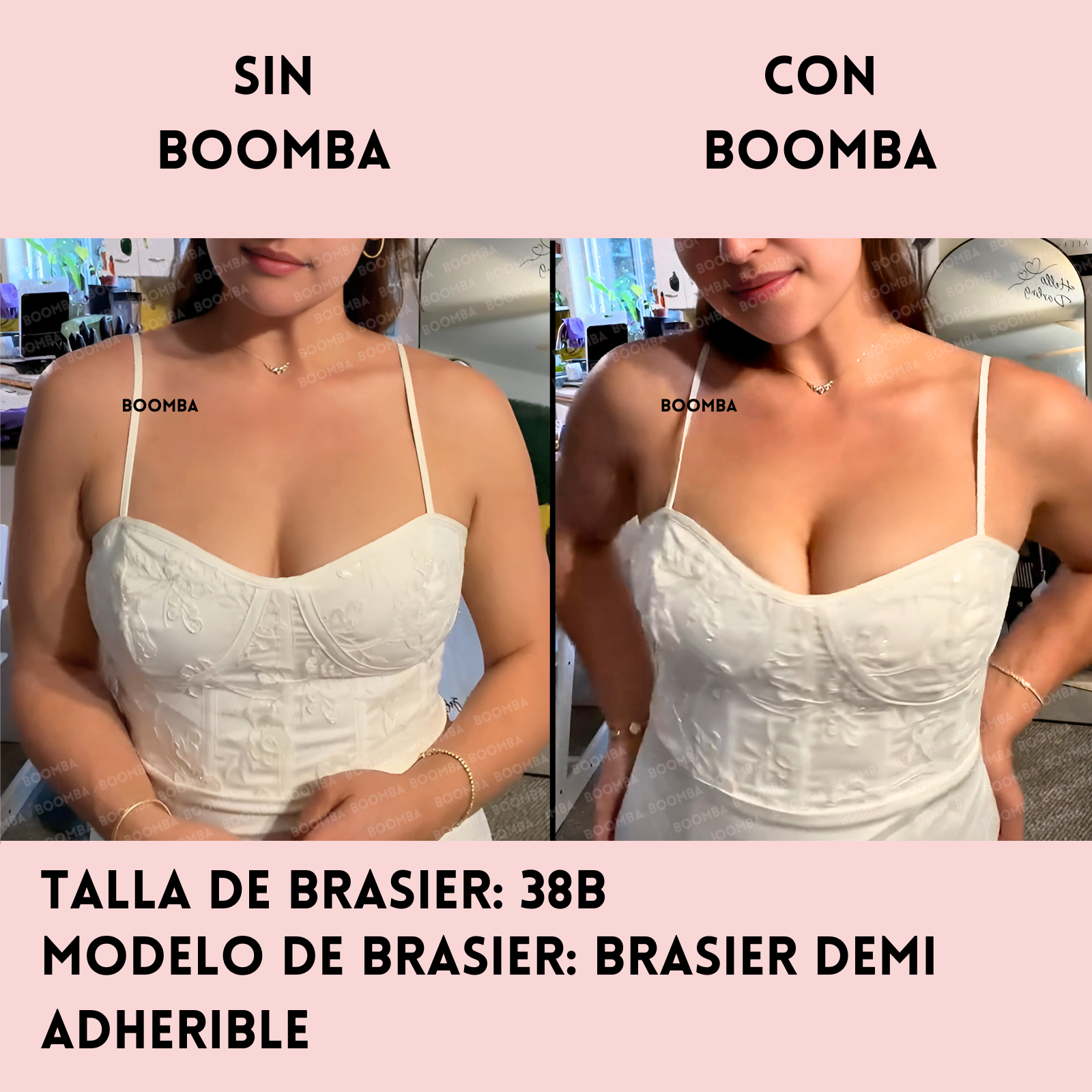 Brasier Demi Adherible BOOMBA