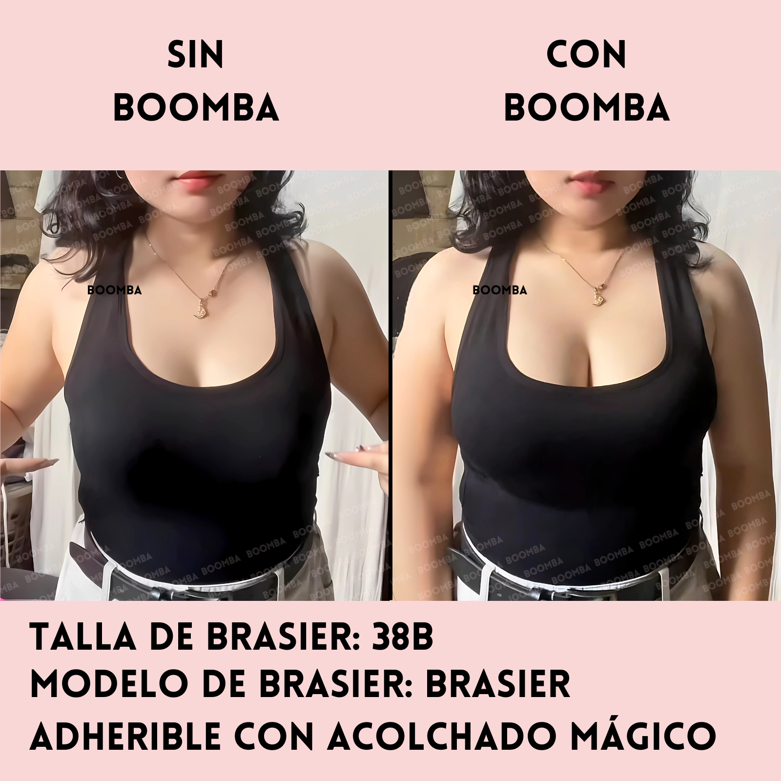 Brasier Adherible con Acolchado Mágico