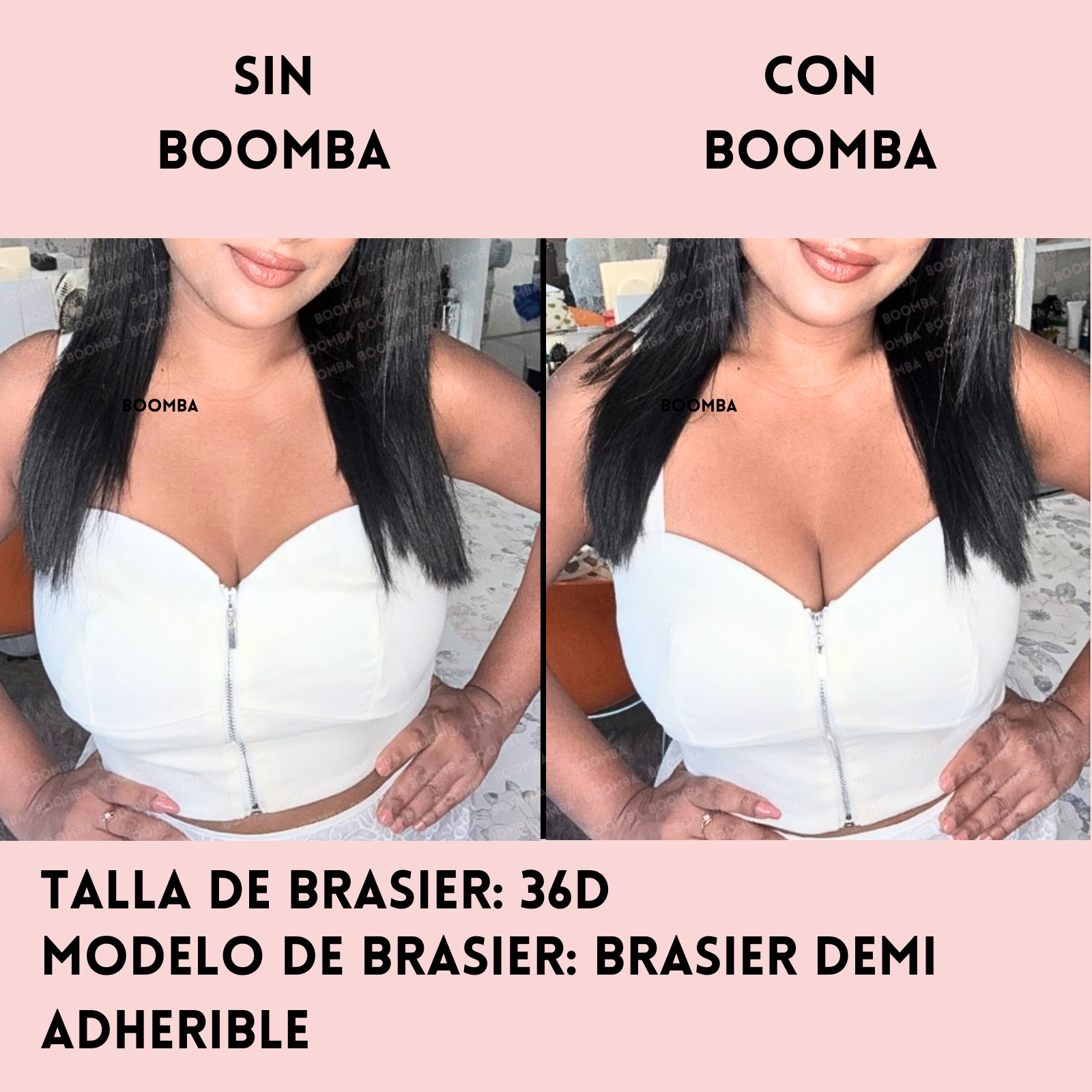 Brasier Demi Adherible BOOMBA