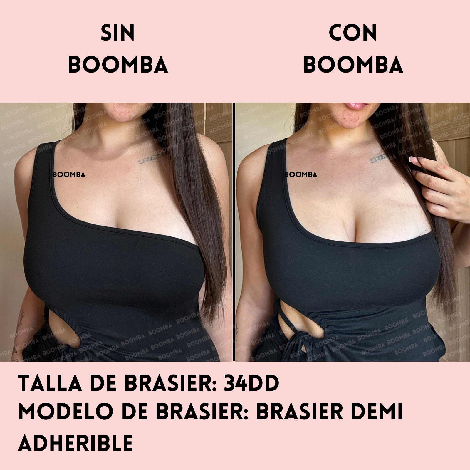 Brasier Demi Adherible BOOMBA