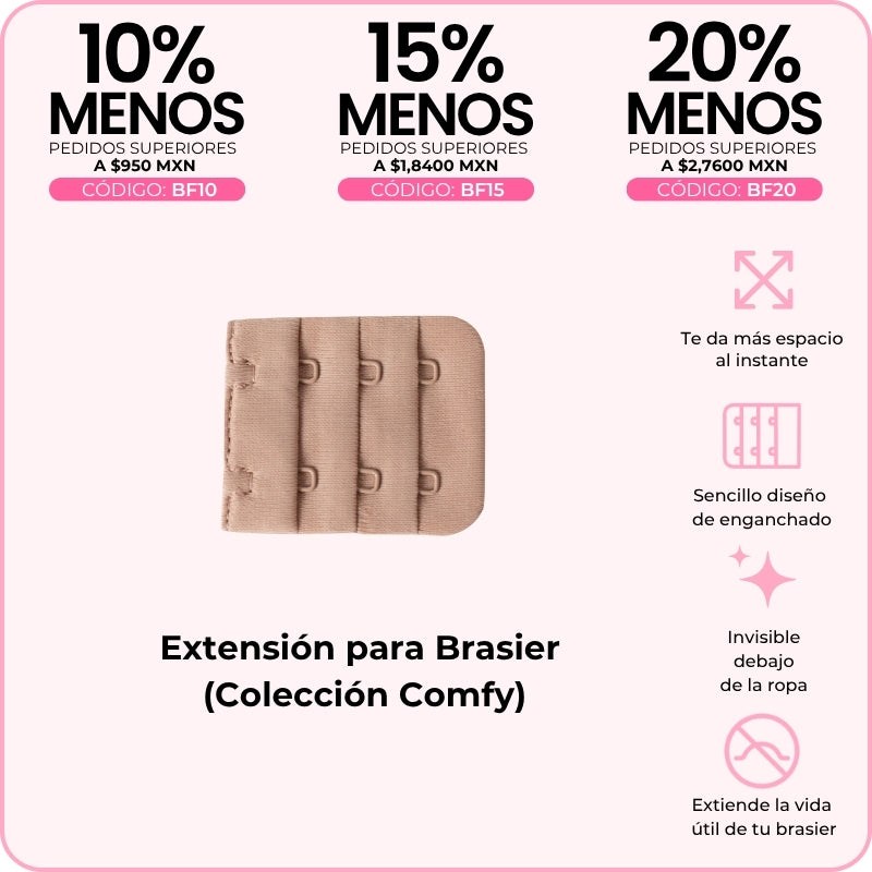Extensión para Brasier (Colección Comfy)