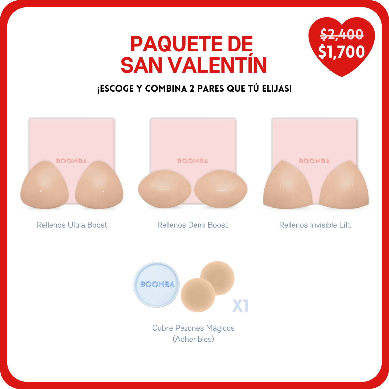 Paquete de San Valentín (Pídelo ya, se envía el 24 de febrero)
