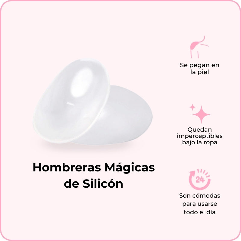 Hombreras Mágicas de Silicón