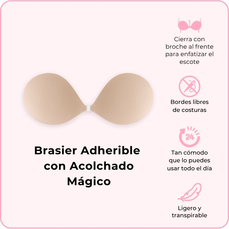 Brasier Adherible con Acolchado Mágico