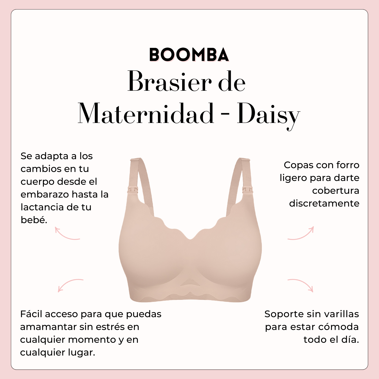 Brasier de Maternidad - Daisy