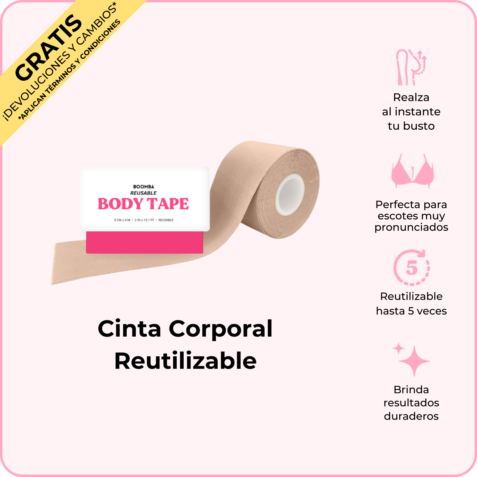 Cinta Corporal Reutilizable