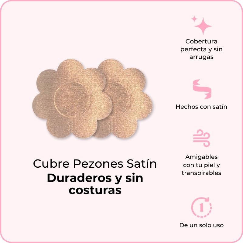 Cubre Pezones Satín