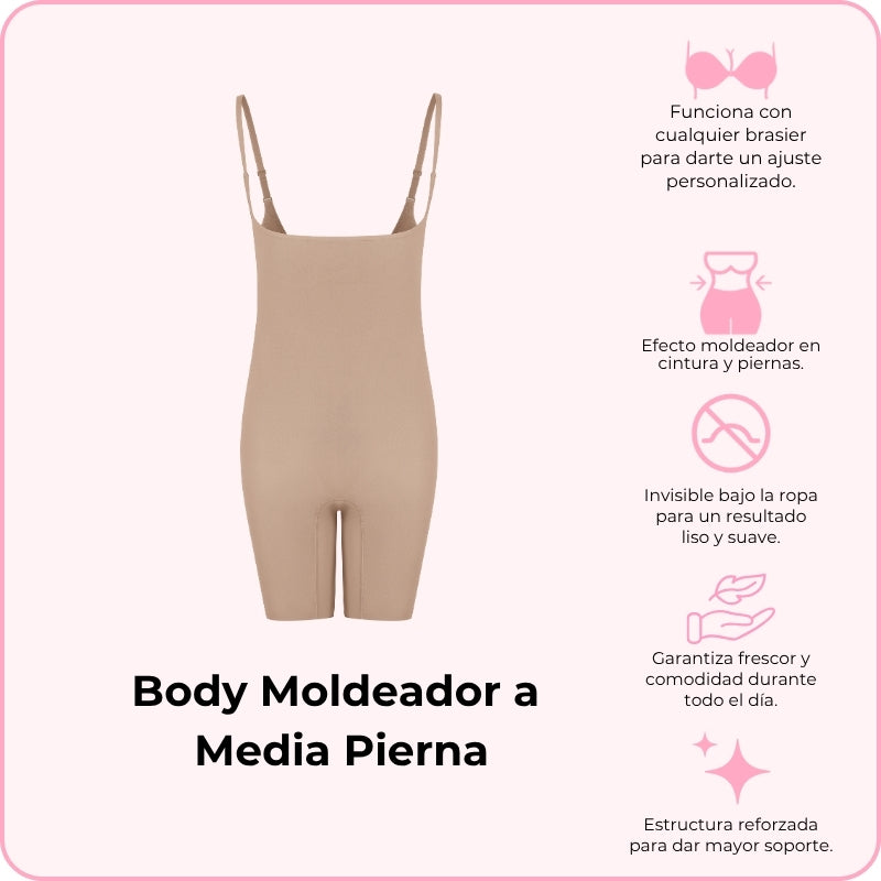 Body Moldeador a Media Pierna