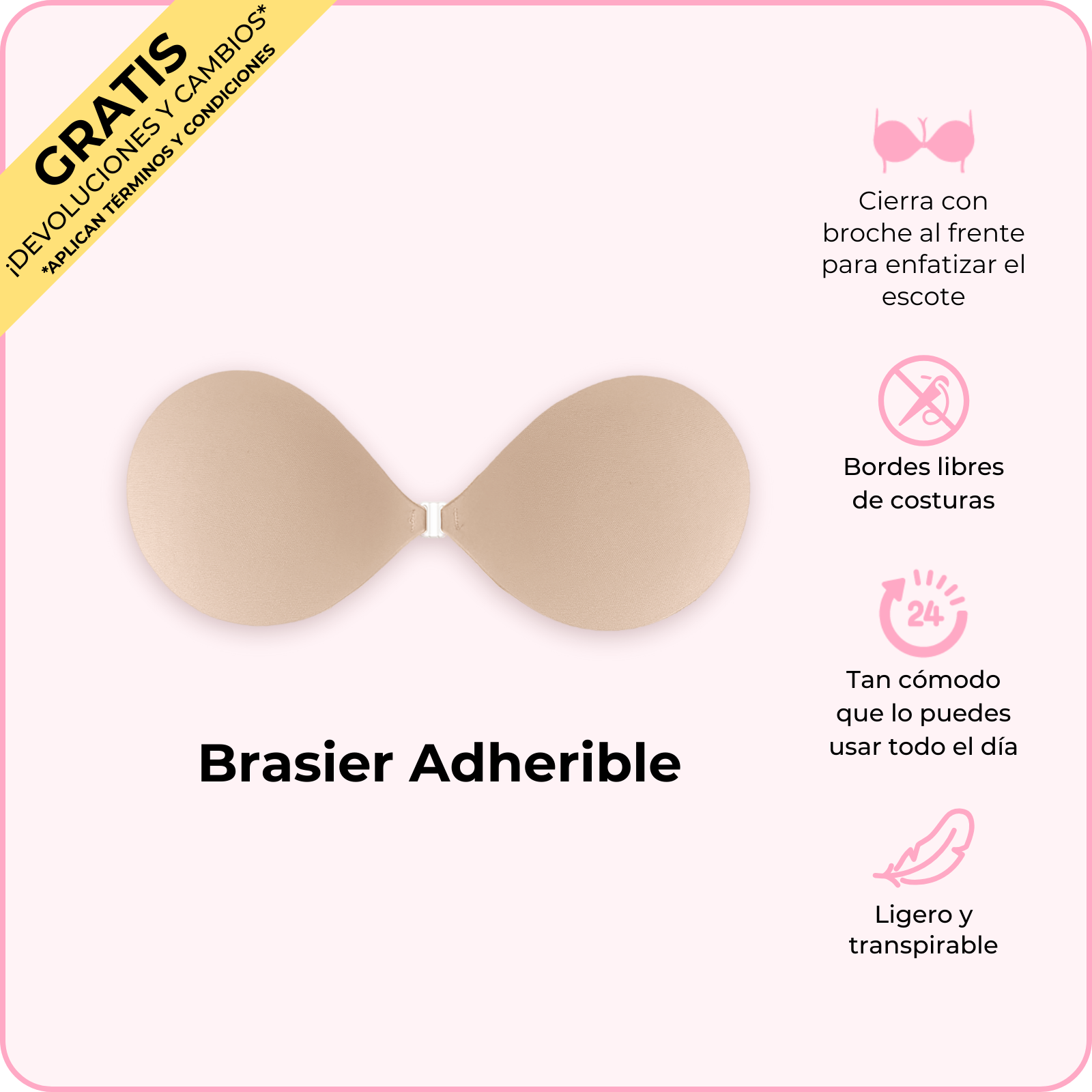 Brasier Adherible BOOMBA